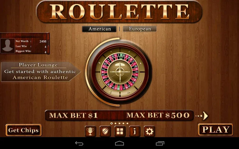 Roulette - Casino Style! (Рулетка)  [МОД Unlocked] Screenshot 4