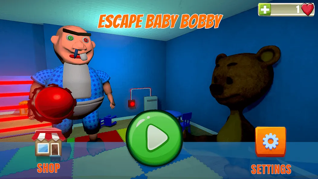 Escape Giant Obby (Эскеип Бэйби Бобби)  [МОД Mega Pack] Screenshot 1