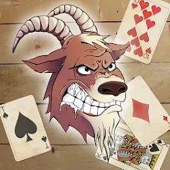 Взломанная Card Game Goat  [МОД Mega Pack] - полная версия apk на Андроид