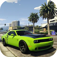 Скачать взлом Simulator Dodge Demon Parking (Симулятор парковки  )  [МОД Бесконечные деньги] - полная версия apk на Андроид
