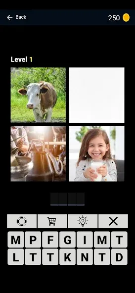 Puzzle: 4 pics 1 word offline  [МОД Mega Pack] Screenshot 3