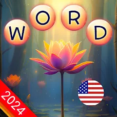 Взлом Calming Crosswords Word Puzzle  [МОД Unlocked] - стабильная версия apk на Андроид