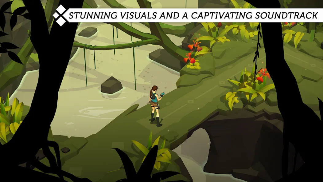 Lara Croft GO (Лара Крофт ГО)  [МОД Бесконечные монеты] Screenshot 3