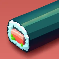 Скачать взлом Sushi Roll 3D - Cooking ASMR (Суши Ролл 3D)  [МОД Mega Pack] - последняя версия apk на Андроид