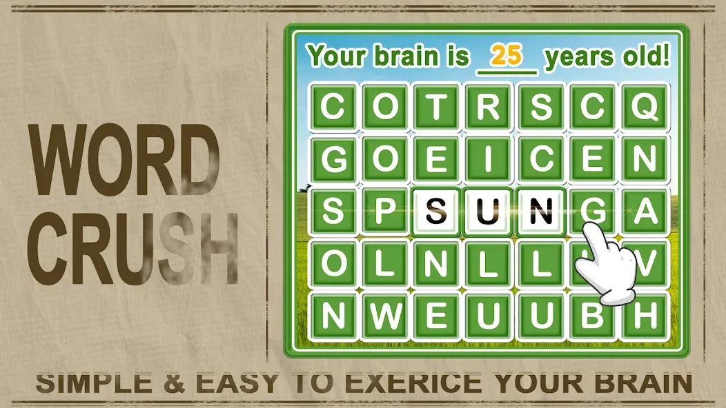 Word Crush - Fun Puzzle Game (Уорд Краш)  [МОД Меню] Screenshot 1
