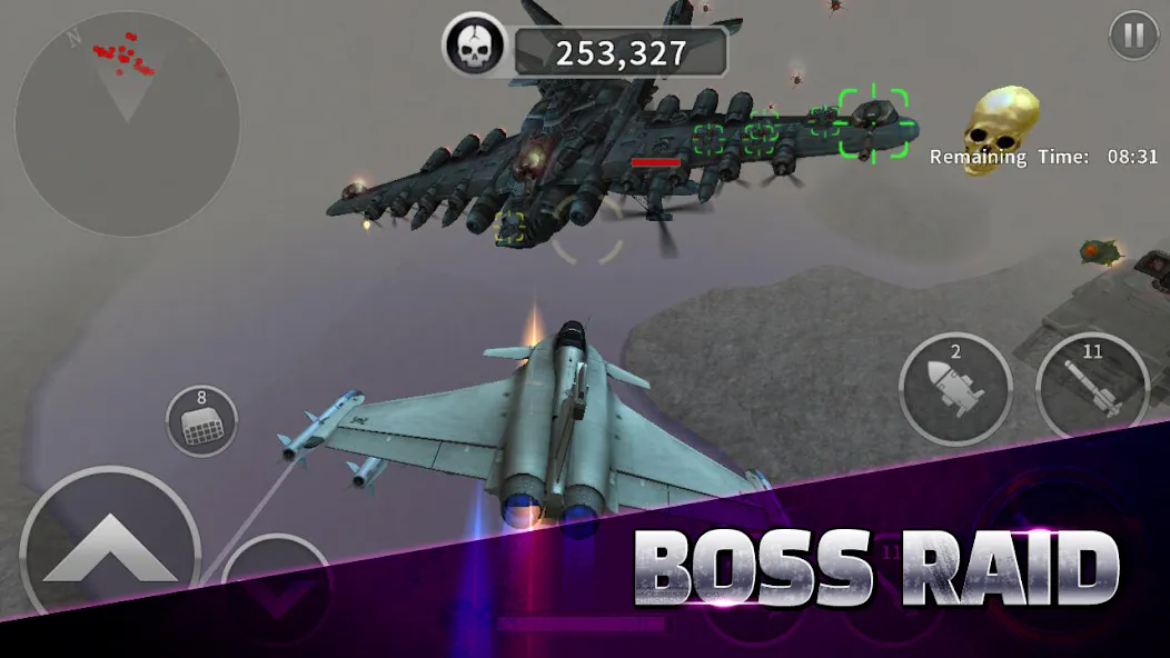 GUNSHIP BATTLE: Helicopter 3D  [МОД Много монет] Screenshot 4