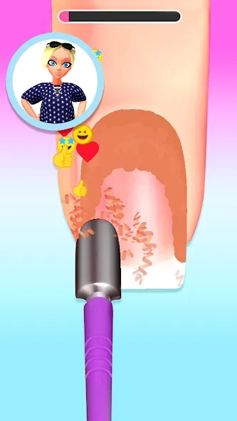 Nail Salon 3D  [МОД Unlocked] Screenshot 2