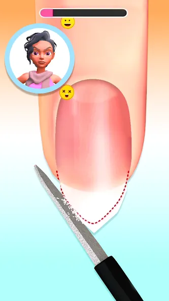 Nail Salon 3D  [МОД Unlocked] Screenshot 3