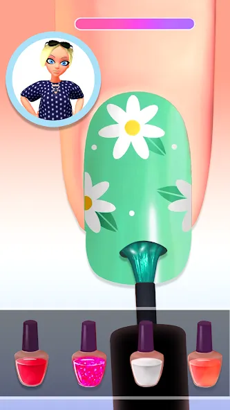 Nail Salon 3D  [МОД Unlocked] Screenshot 4