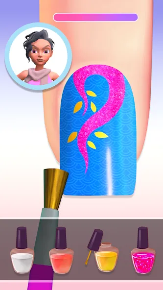 Nail Salon 3D  [МОД Unlocked] Screenshot 5
