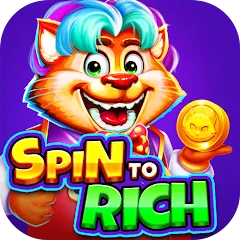Скачать взломанную Spin To Rich - Vegas Slots (Спин Ту Рич)  [МОД Все открыто] - полная версия apk на Андроид