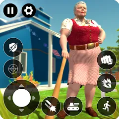 Взлом Scary Granny 4: Escape Games  [МОД Mega Pack] - полная версия apk на Андроид