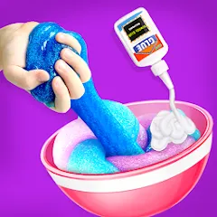 Взломанная Make Fluffy Slime Maker Game  [МОД Unlimited Money] - последняя версия apk на Андроид