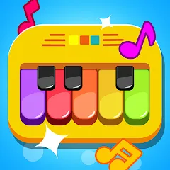 Скачать взлом Baby Piano Kids Music Games  [МОД Mega Pack] - полная версия apk на Андроид