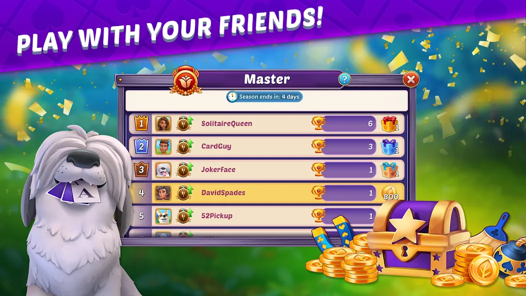 Solitaire Story - Ava's Manor  [МОД Unlocked] Screenshot 1