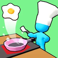 Взломанная Kitchen Fever: Food Tycoon (Китчен Фивер)  [МОД Mega Pack] - стабильная версия apk на Андроид