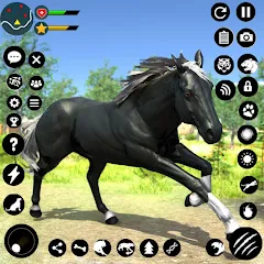 Скачать взломанную Virtual Horse Family Simulator  [МОД Меню] - полная версия apk на Андроид
