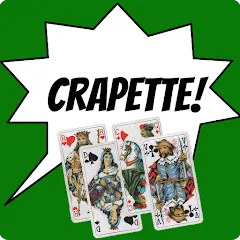 Взлом Crapette multiplayer solitaire (Крапет мультиплеер солитер)  [МОД Menu] - полная версия apk на Андроид