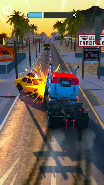 Rush Hour 3D: Car Game (Раш Час 3D)  [МОД Меню] Screenshot 1