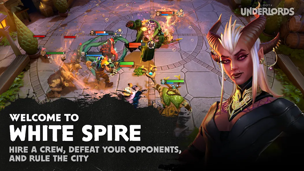 Dota Underlords (Дота Андерлордс)  [МОД Menu] Screenshot 1