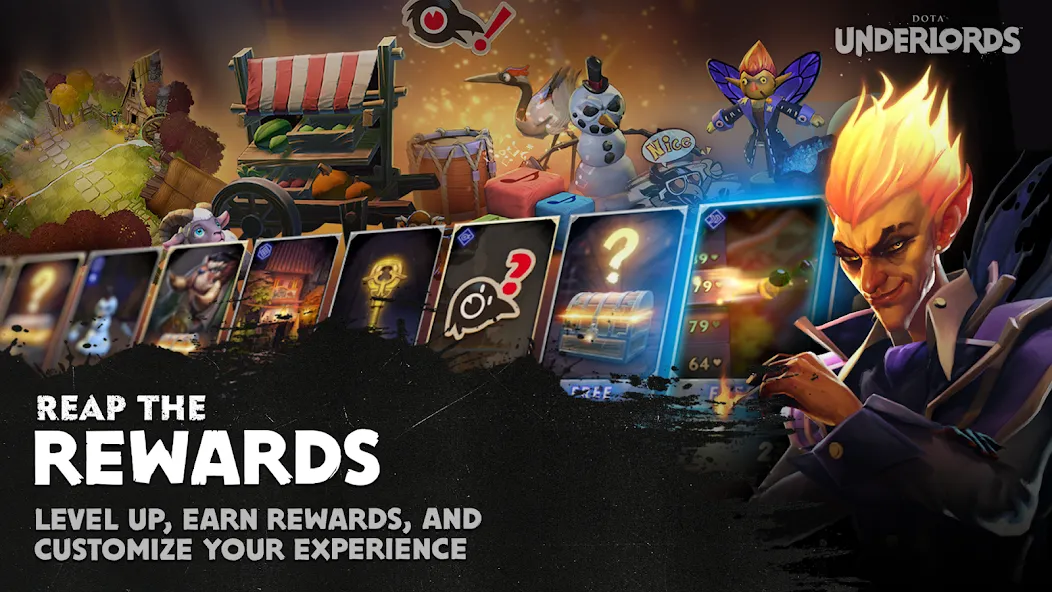 Dota Underlords (Дота Андерлордс)  [МОД Menu] Screenshot 4