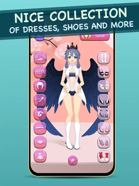 Anime Dress Up for Adults  [МОД Mega Pack] Screenshot 3