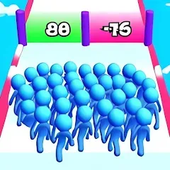 Скачать взломанную Count Masters Crowd Runner (Каунт Мастерс Крауд Раннер)  [МОД Бесконечные деньги] - последняя версия apk на Андроид