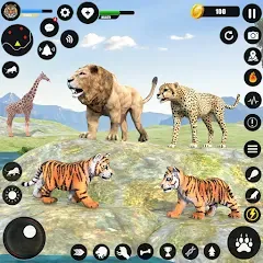Взлом Tiger Simulator Animal Games (Тигровый симулятор  игры с животными)  [МОД Unlimited Money] - последняя версия apk на Андроид