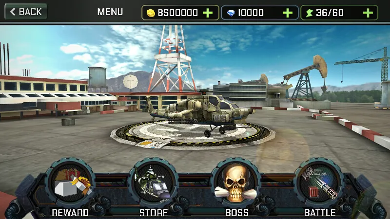 Gunship Strike 3D  [МОД Unlocked] Screenshot 3