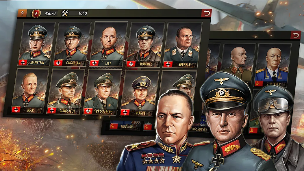World War 2:WW2 Strategy Games (Вторая мировая война)  [МОД Unlimited Money] Screenshot 2