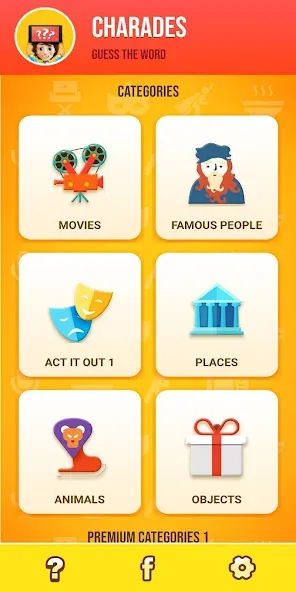 Charades Guess the Word  [МОД Mega Pack] Screenshot 4