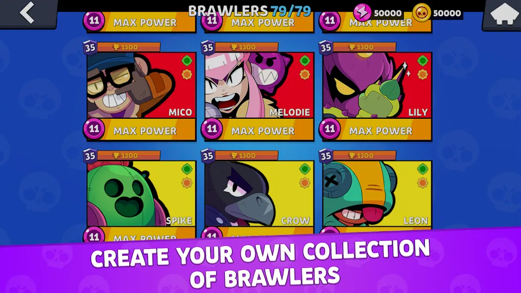 Brawl Box Stars Simulator  [МОД Бесконечные деньги] Screenshot 5