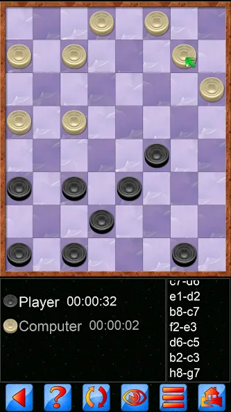 Checkers, draughts and dama  [МОД Бесконечные монеты] Screenshot 1
