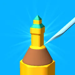 Скачать взлом Carve The Pencil (Карв зе Пенсил)  [МОД Меню] - стабильная версия apk на Андроид