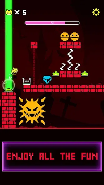 Underground Race - Arcade Game (Ритм Дэш)  [МОД Все открыто] Screenshot 2