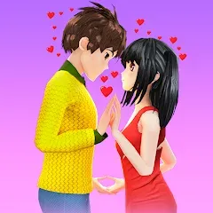 Скачать взломанную Save the Date 3D: Life Games (Сейв зе Дэйт 3Д)  [МОД Много денег] - полная версия apk на Андроид