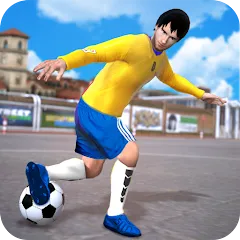 Взломанная Street Football Kick Games (Уличный футбол Игры с ударами)  [МОД Меню] - последняя версия apk на Андроид