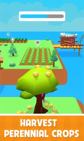 Family Farm Land 3D (Фарм Фэмили 3Д)  [МОД Unlocked] Screenshot 1