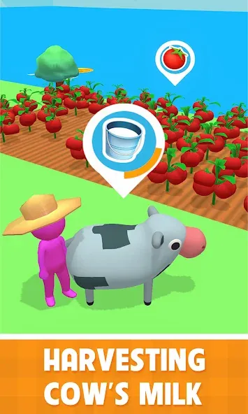 Family Farm Land 3D (Фарм Фэмили 3Д)  [МОД Unlocked] Screenshot 2