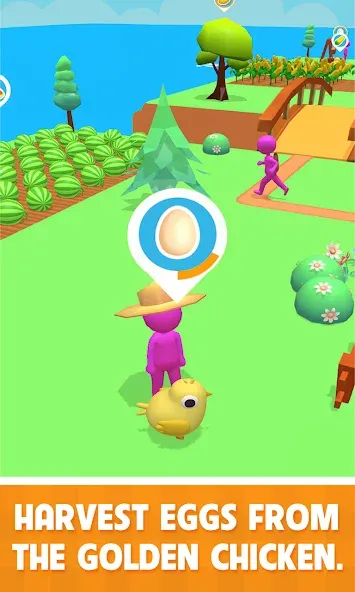 Family Farm Land 3D (Фарм Фэмили 3Д)  [МОД Unlocked] Screenshot 3