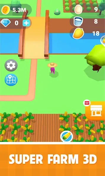 Family Farm Land 3D (Фарм Фэмили 3Д)  [МОД Unlocked] Screenshot 5
