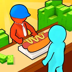 Скачать взлом My Idle Supermarket Simulator (Мой Айдл Стор)  [МОД Бесконечные деньги] - стабильная версия apk на Андроид