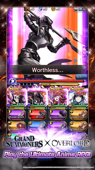 Grand Summoners - Anime RPG (Гранд Саммонерс)  [МОД Меню] Screenshot 3