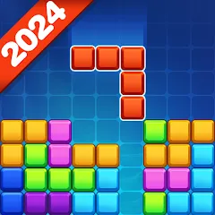 Взломанная Block Puzzle Ocean  [МОД Menu] - полная версия apk на Андроид