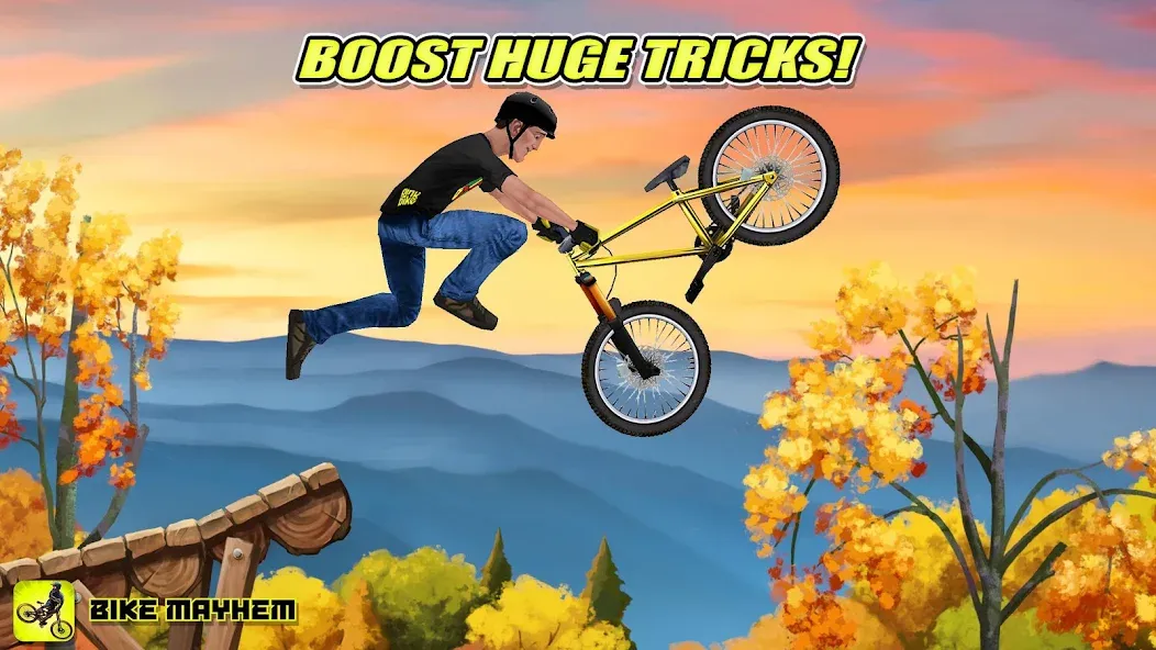 Bike Mayhem Free (Байк Мейхем Фри)  [МОД Mega Pack] Screenshot 2