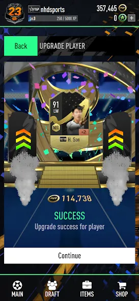 NHDFUT 23 Draft & Packs  [МОД Menu] Screenshot 3