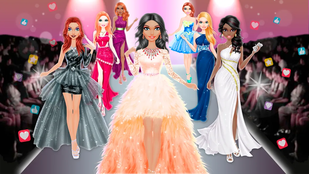 Makeup games makeover dress up  [МОД Много денег] Screenshot 2