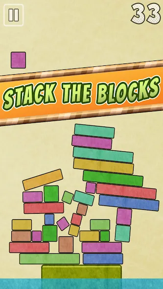 Drop Stack Block Stacking Game (Дроп Стэк блочная игра с укладкой блоков)  [МОД Меню] Screenshot 2