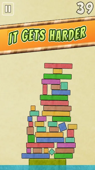 Drop Stack Block Stacking Game (Дроп Стэк блочная игра с укладкой блоков)  [МОД Меню] Screenshot 5