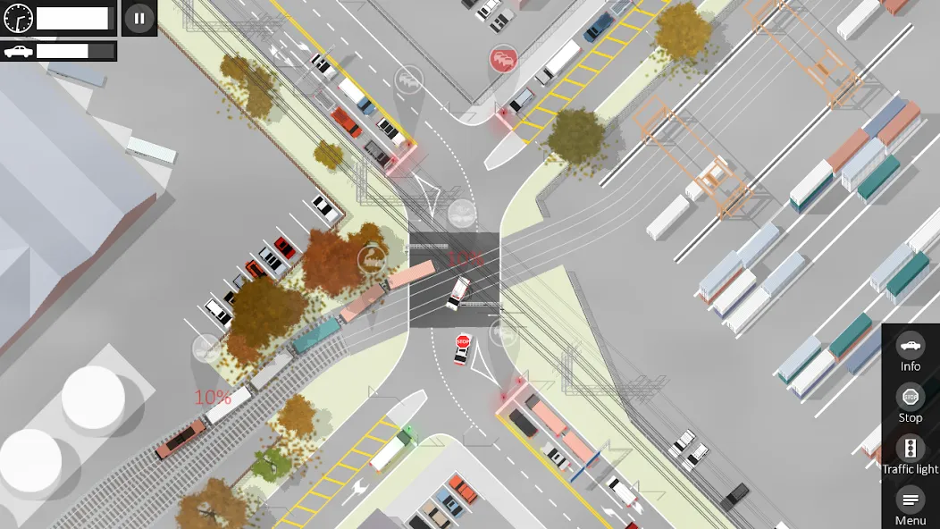 Intersection Controller (Интерсекшн контроллер)  [МОД Menu] Screenshot 1